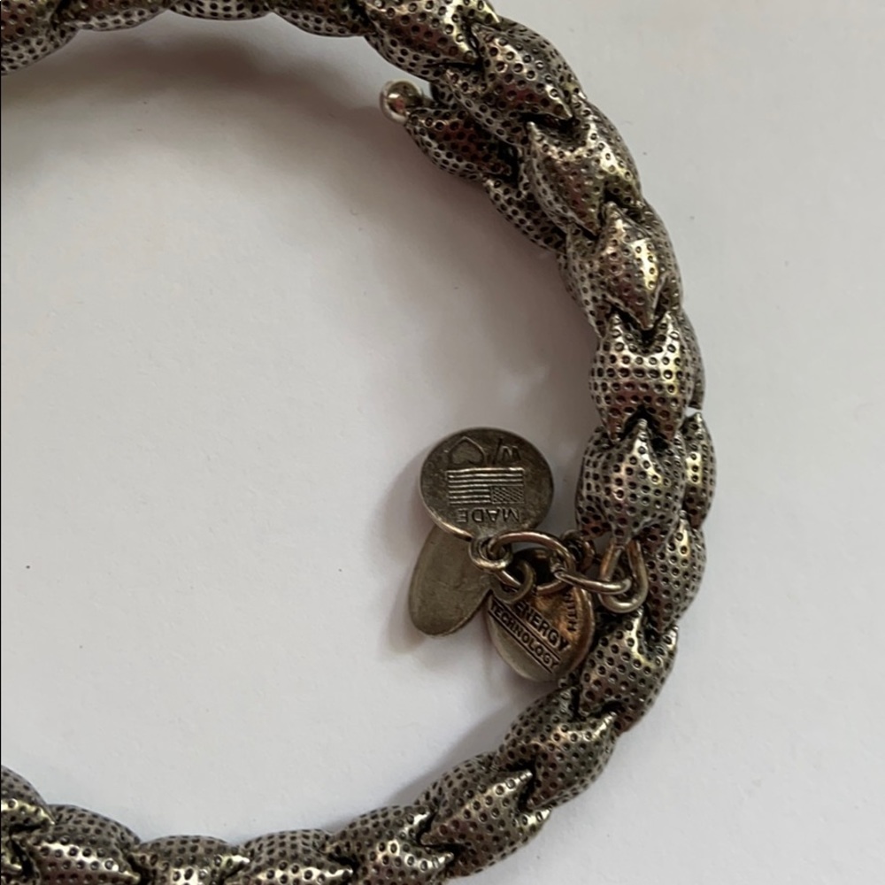 Alex & Ani Silver Vintage Wrap Bracelet - Picture 3 of 13